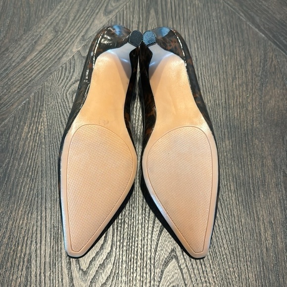 Karen Scott Brown and Black Heels Size 7 5 - Picture 5 of 6